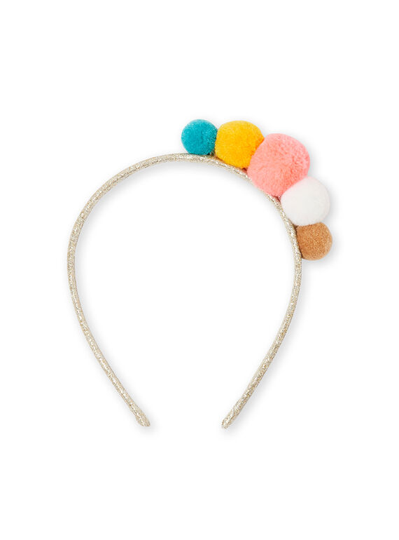 Light gold HEADBAND KYAGOSERRE / 20WI0164TETK008